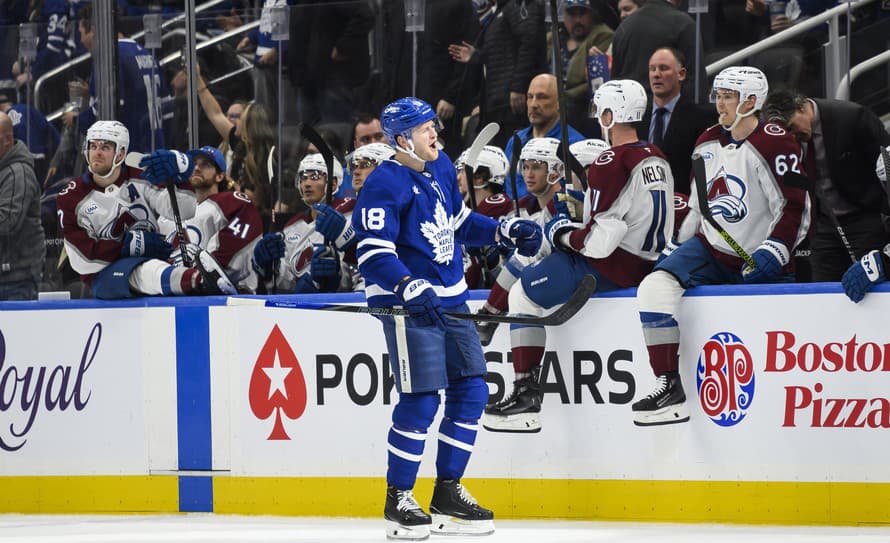 Hokejisti Colorada Avalanche nebodovali v zámorskej NHL prvýkrát po deviatich zápasoch. V noci na štvrtok prehrali na ľade Toronta 1:2, ...