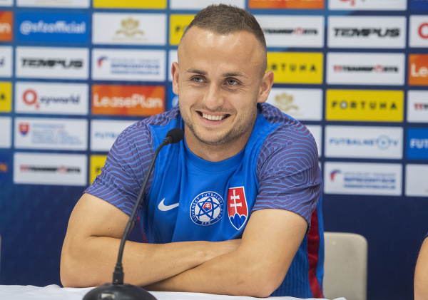 Slovenský futbalový reprezentant Stanislav Lobotka.