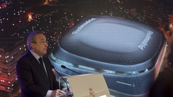 Prezident Realu Madrid Florentino Perez.