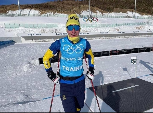Sebastian Samuelsson, držiteľ zlatej olympijskej medaily z roku 2018.