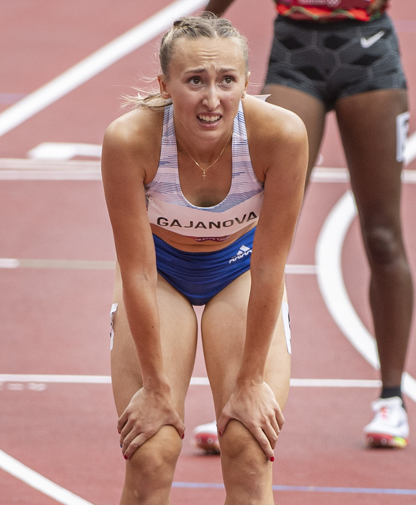 Na snímke slovenská reprezentantka v behu Gabriela Gajanová.