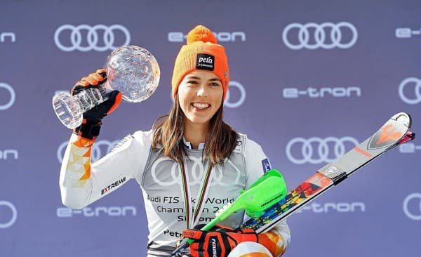 Slovenská lyžiarka získala v minulej sezóne malý glóbus za slalom.