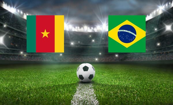 Online prenos zo zápasu Kamerun – Brazília.