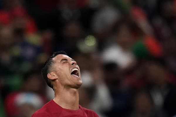 Ronaldo sa teší po góle Portugalska.