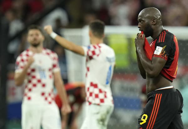 Belgičan Romelu Lukaku mal v zápase proti Chorvátom viacero čistých šancí, nepremenil ale ani jednu.