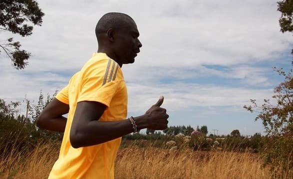 Olympijský šampión David Rudisha.