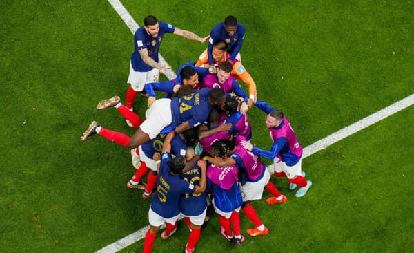 Na snímke futbalisti Francúzska počas MS v Katare. 