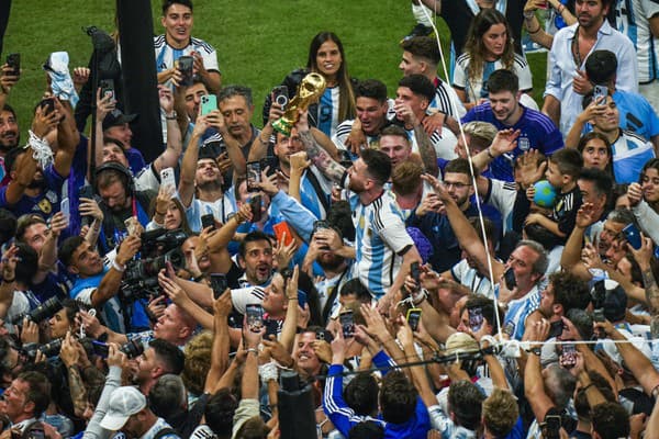 Kapitán Argentíny Lionel Messi sa navždy zapísal do dejín MS. 