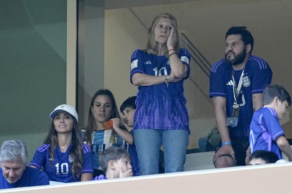 Messiho mama Celia Maria prežívala počas finále infarktové okamihy na tribúne.