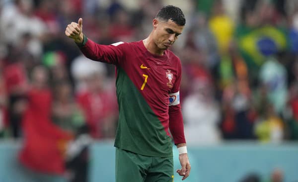 Portugalský hráč Cristiano Ronaldo.