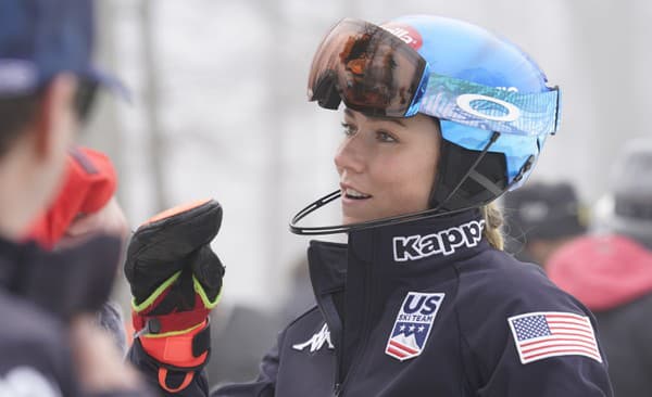 Na snímke Mikaela Shiffrinová.