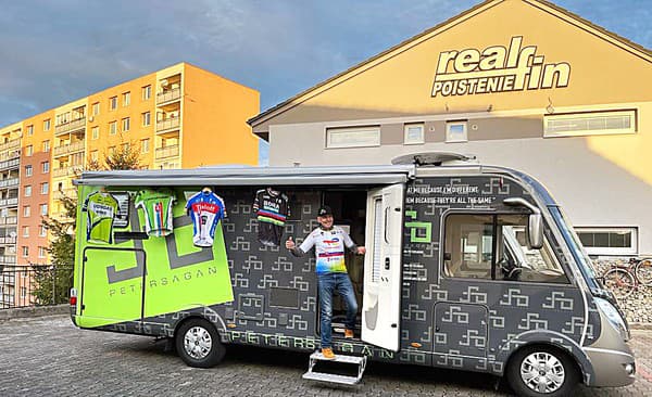 Karol Lipovský si v závere minulého roka splnil veľký sen: kúpil od Petra Sagana jeho karavan.