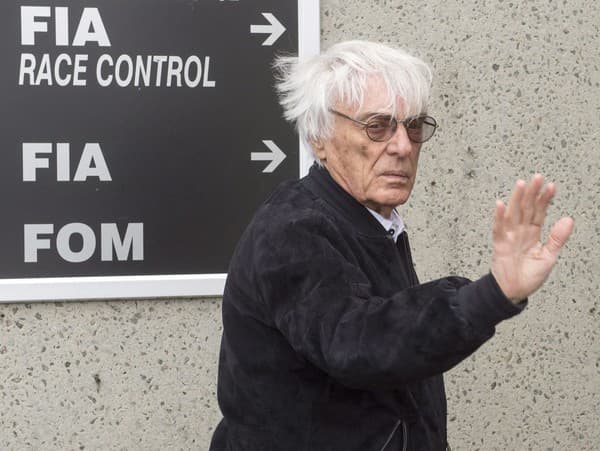 Bernie Ecclestone.