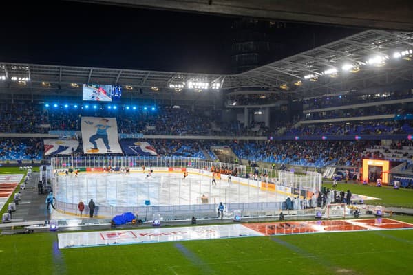 Winter Games vyvrcholil v nedeľu večer zápasom Slovan - Košice.