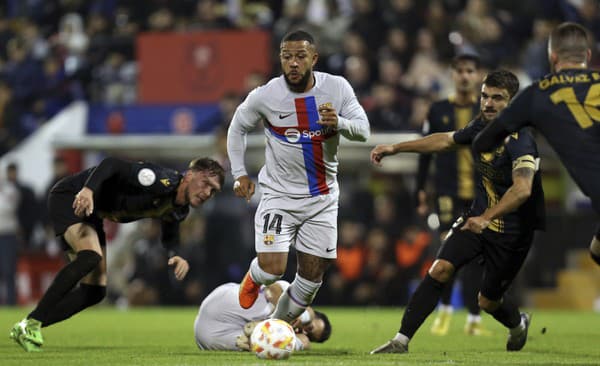 Memphis Depay v drese FC Barcelona.