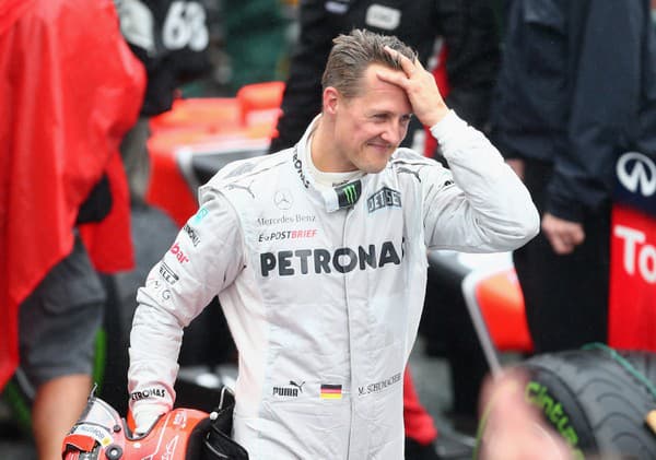 Legendárny pilot F1 Michael Schumacher.