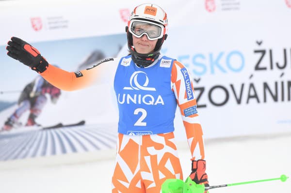 Slovenská lyžiarka Petra Vlhová.