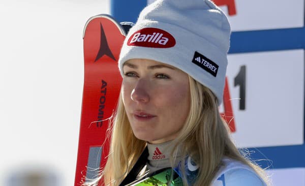 Americká lyžiarka Mikaela Shiffrinová. 