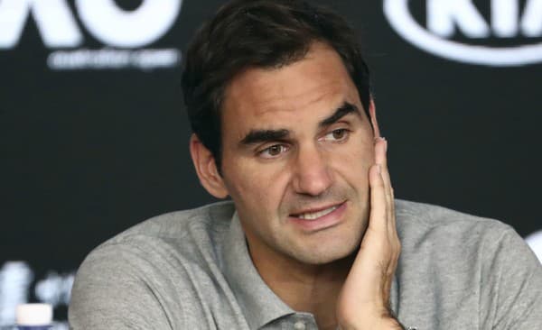Švajčiar Roger Federer.