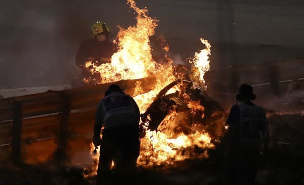 29. november 2020: Grosjean bojoval v hororových plameňoch desivých 28 sekúnd. 