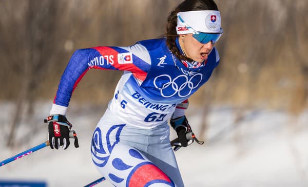 Na snímke slovenská bežkyňa na lyžiach Barbora Klementová.