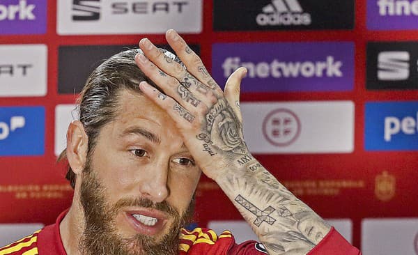 Sergio Ramos odohral v národnom drese 180 zápasov.