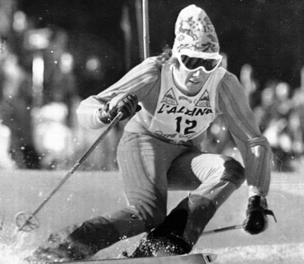 Na archívnej snímke zo 17. decembra 1974 švédsky lyžiar Ingemar Stenmark.