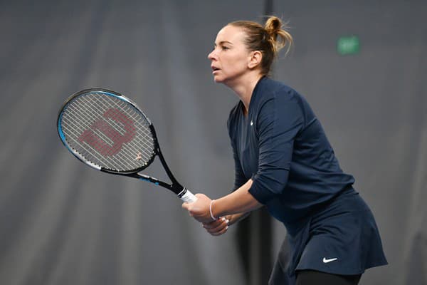 Na snímke slovenská tenistka Kristína Kučová.