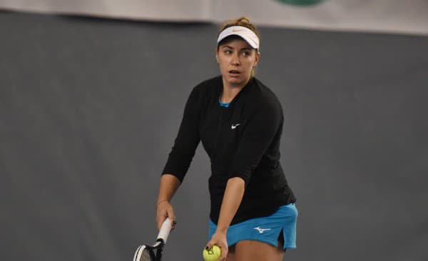 Na snímke slovenská tenistka Kristína Kučová.