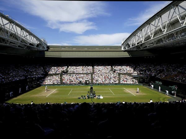 Najslávnejší tenisový turnaj na svete - Wimbledon.