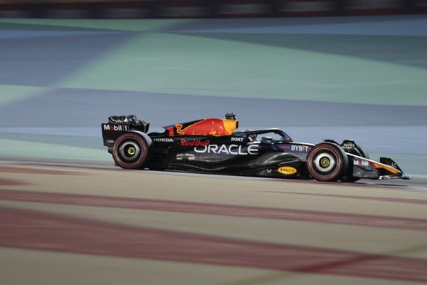Max Verstappen na VC Bahrajnu 2023.