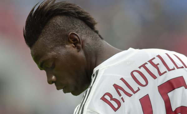 Taliansky futbalový útočník Mario Balotelli.