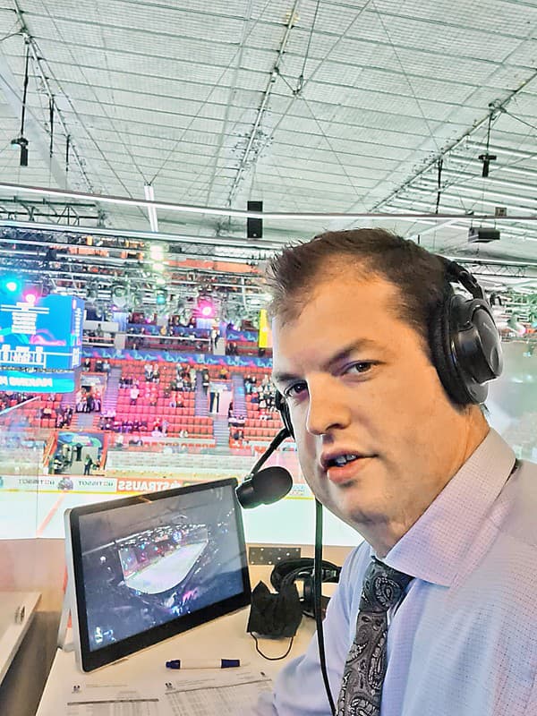 Hokejový expert Ondrej Rusnák.