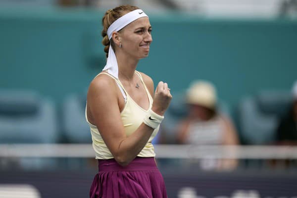 Česká tenistka Petra Kvitová postúpila na turnaji WTA v Miami do finále.