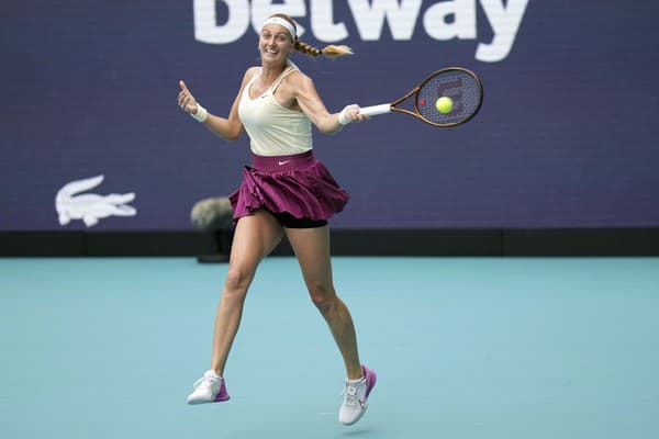 Česká tenistka Petra Kvitová postúpila na turnaji WTA v Miami do finále.