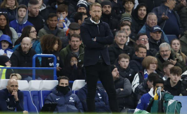 Tréner Graham Potter skončil na lavičke FC Chelsea.