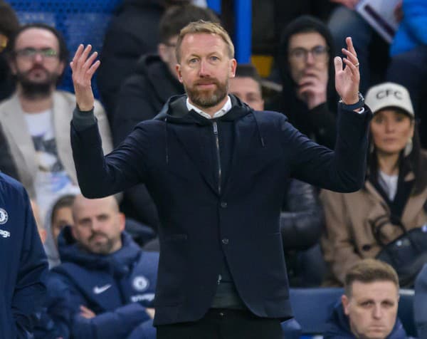 Graham Potter vydržal na lavičke FC Chelsea len sedem mesiacov.