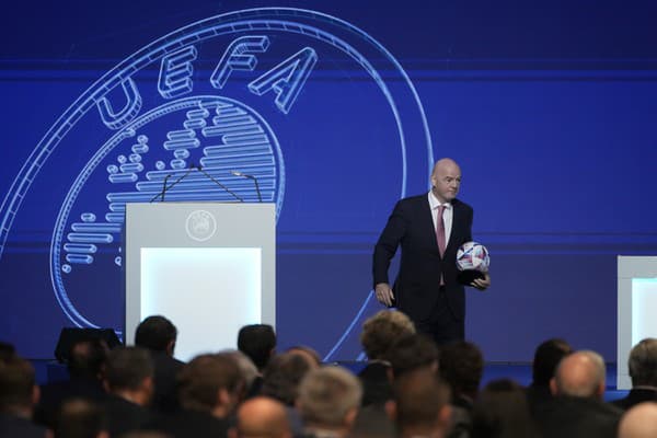 Prezident FIFA Gianni Infantino.