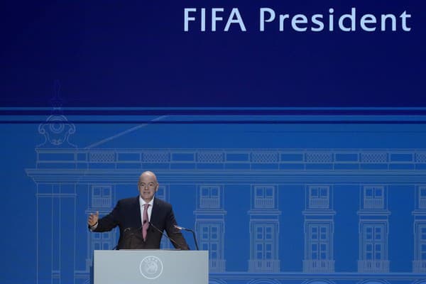 Prezident FIFA Gianni Infantino.