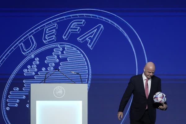 Prezident FIFA Gianni Infantino.