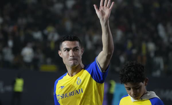 Portugalský futbalista Cristiano Ronaldo počas jeho predstavenia v klube Al-Nassr v saudskoarabskom Rijáde
