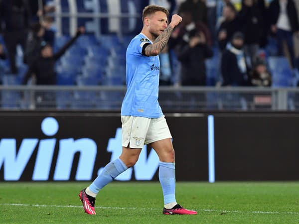 Ciro Immobile hrá za Lazio Rím.