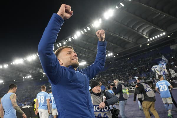 Ciro Immobile hrá za Lazio Rím.