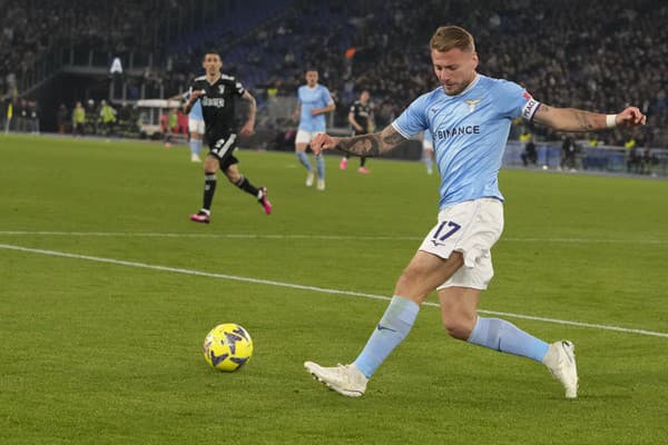 Ciro Immobile hrá za Lazio Rím.