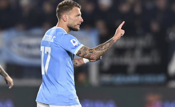 Ciro Immobile hrá za Lazio Rím.