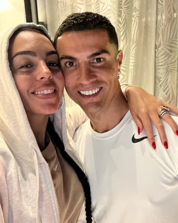 Cristiano Ronaldo a Georgina. 