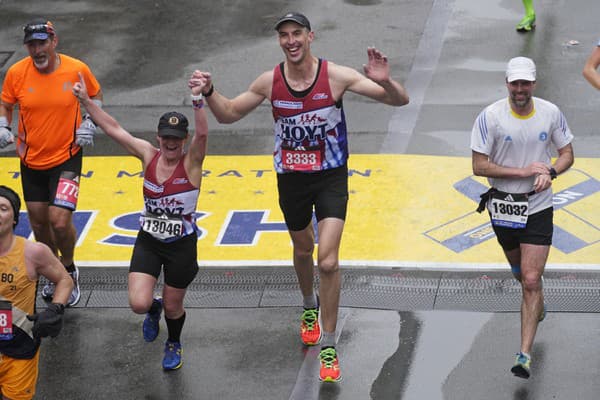 Zdeno Chára si svoj prvý maratón užil.