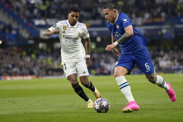 Enzo Fernandez (Chelsea) a Rodrygo (Real Madrid).