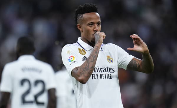 Eder Militao v drese Realu Madrid.