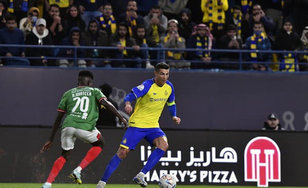 Cristiano Ronaldo v drese Al-Nassr.